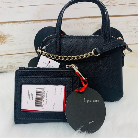 Kate Spade Minnie Mouse maise crossbody wallet - Picture 7 of 8